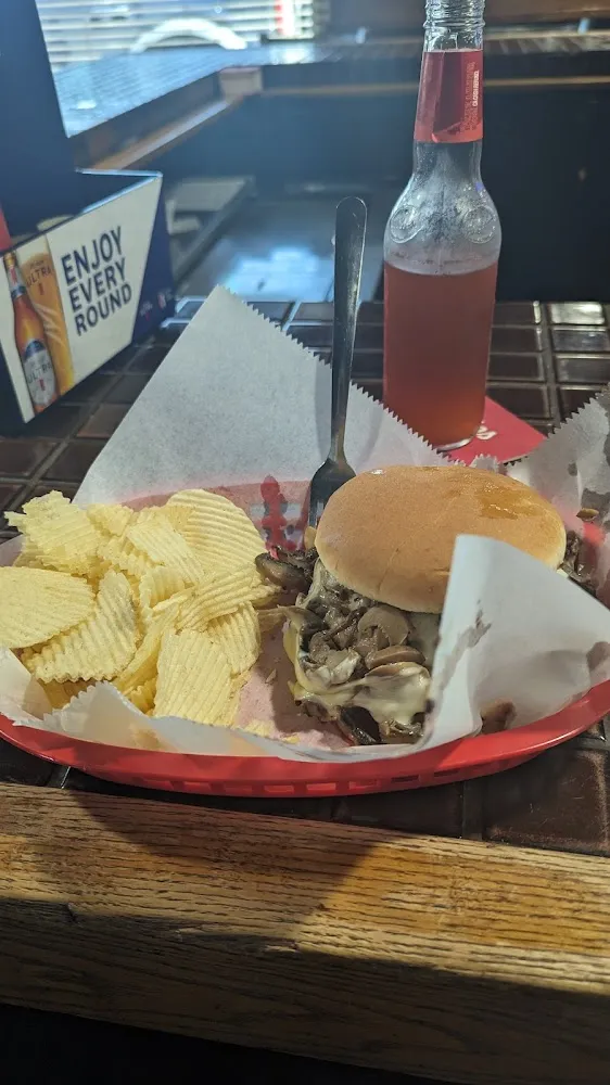 Mushroom Swiss Burger